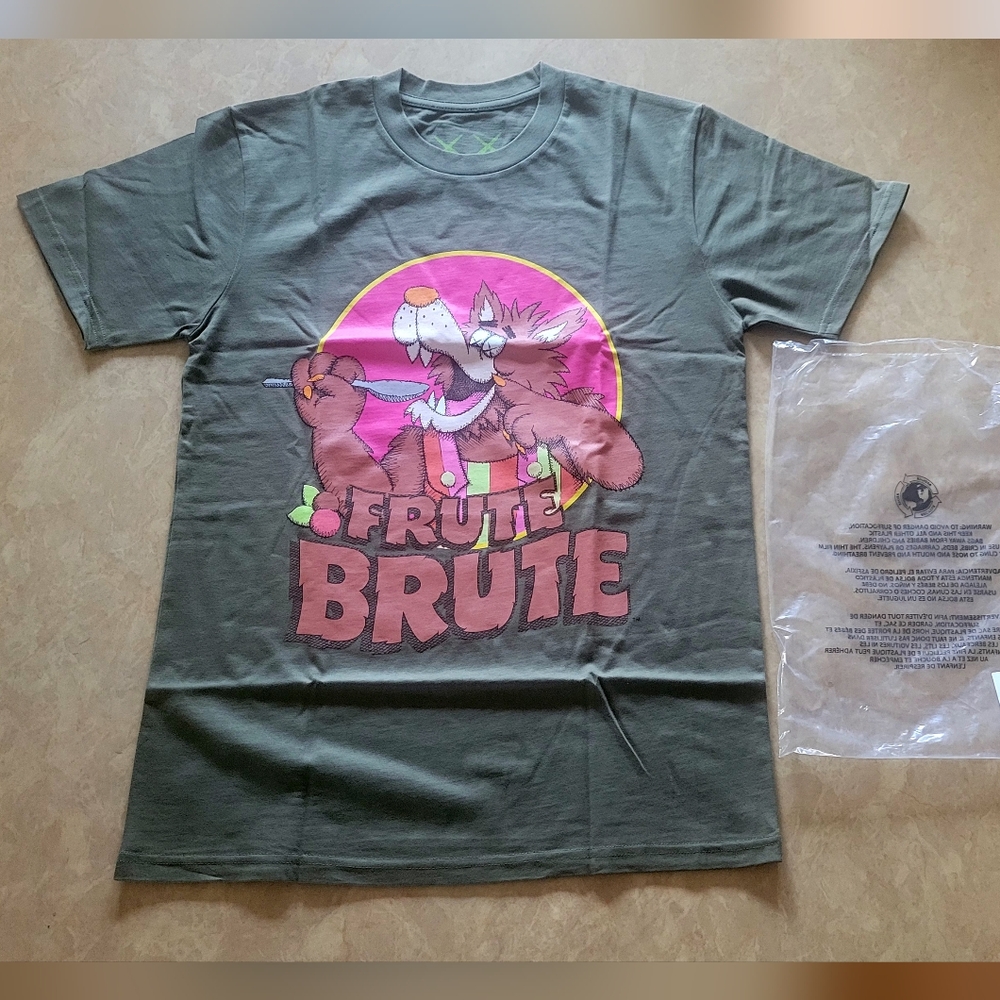 Kaws × General Mills "Frute Brute" T-shirt | Size Small